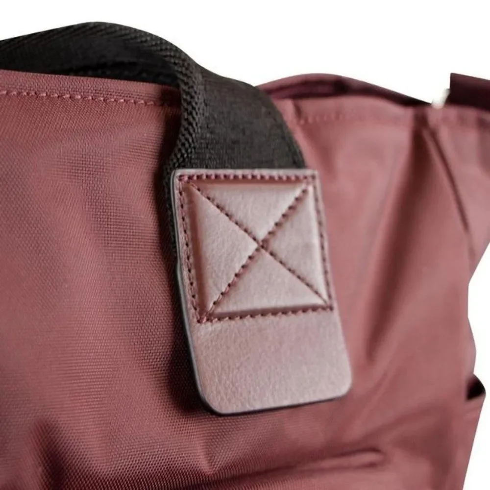 Biker Diaper Baby Rubino Nylon Tote